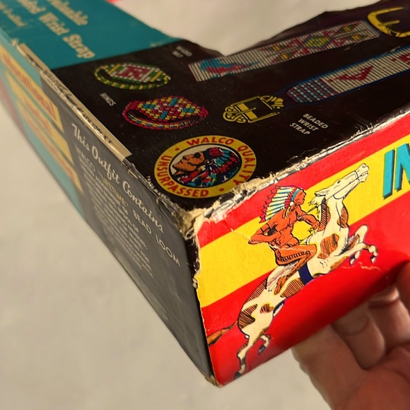 1960 Indian Beadcraft KIT Beadwork Native American Vintage Artwork Crafter Beads - Picture 6 of 17